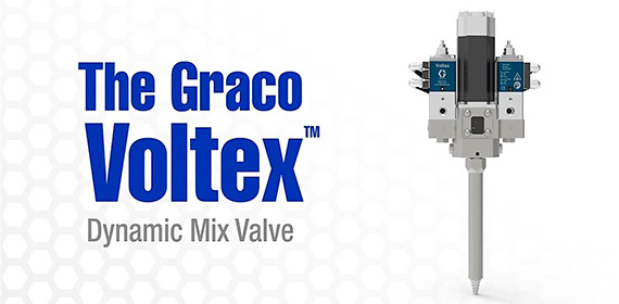 Novinka: GRACO Voltex – nový dynamický směšovací ventil pro dvojsložkové materiály