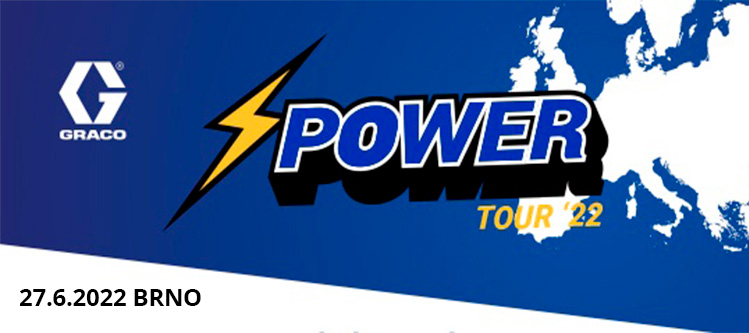 INFORMACE: POZVÁNKA NA GRACO POWER TOUR 2022 – 27.6.2022 Brno