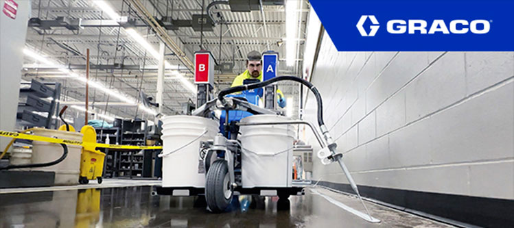 Novinka: GRACO TruMix XT – první systém s proměnlivým poměrem v oboru míchání 2-složkových (2K) podlahových nátěrů